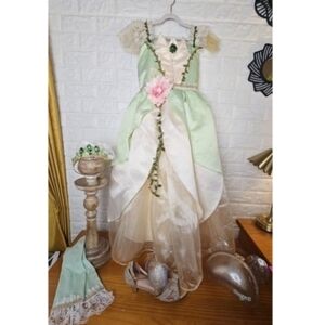 Princess and The Frog Girls Costume Dress